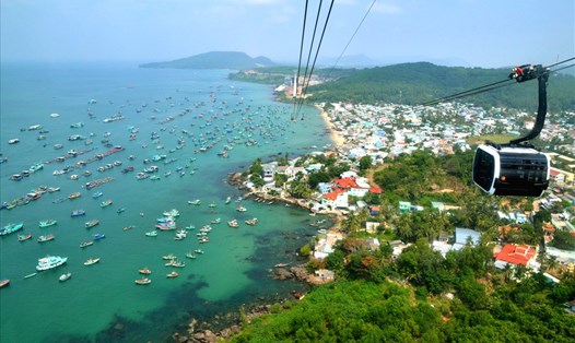 Một góc vùng phía Nam đảo Phú Quốc. Ảnh: Lục Tùng