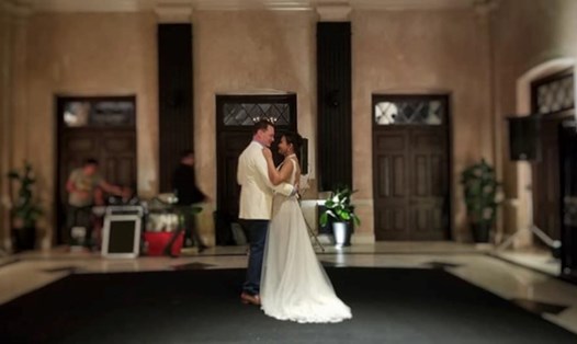 Hình ảnh về đám cưới của chồng cũ Hồng Nhung - doanh nhân Kevin Gilmore.