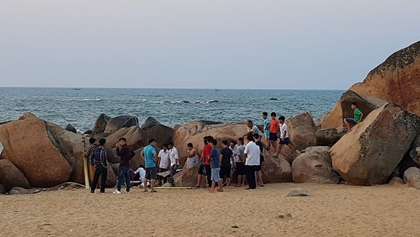 Hiện trường vụ đuối nước tại Hà Tĩnh