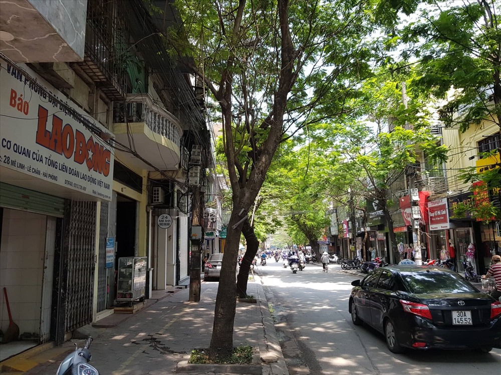 Đường Mê Linh song song với đường Cầu Đất cả hai sẽ bị đảo chiều ngược lại so với hiên tại bắt đầu từ 10.4.2014. Ảnh: Đ.T 