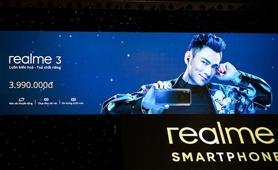 Mức giá của Realme 3 là 3,99 triệu đồng. Mức giá của Realme 3 là 3,99 triệu đồng.
