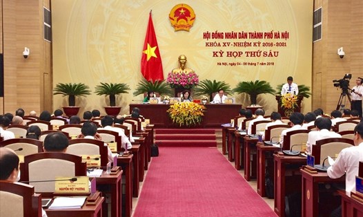 Kỳ họp thứ 8 Hội đồng Nhân dân TP Hà Nội sẽ diễn ra ngày 9.4. Ảnh: TL