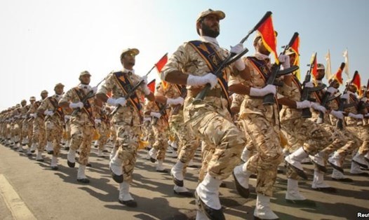 Lực lượng IRGC. Ảnh: Reuters. 