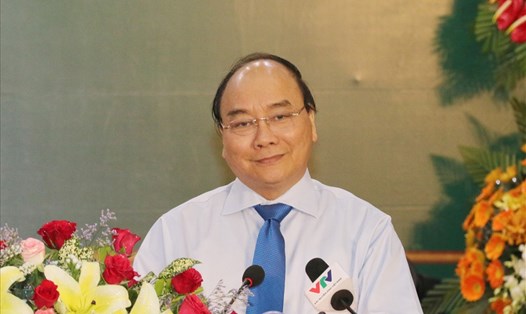  Thủ tướng Nguyễn Xuân Phúc phát biểu tại buổi họp mặt