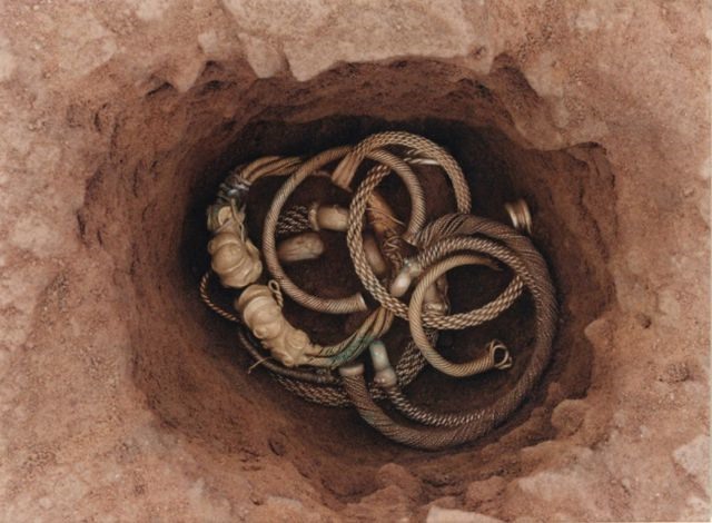Những cổ vật được khai quật vào năm 1990. (Nguồn: British Museum)  