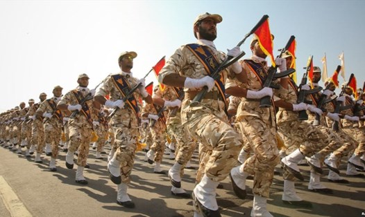 Lực lượng Vệ binh Cách mạng Hồi giáo Iran (IRGC). Ảnh: Reuters