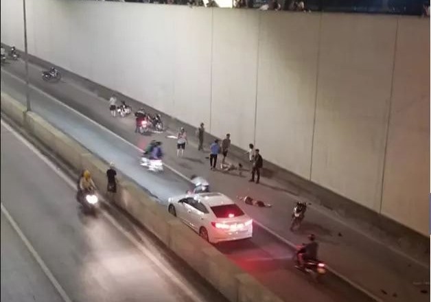 Hiện trường vụ tai nạn thương tâm - Ảnh: FB.