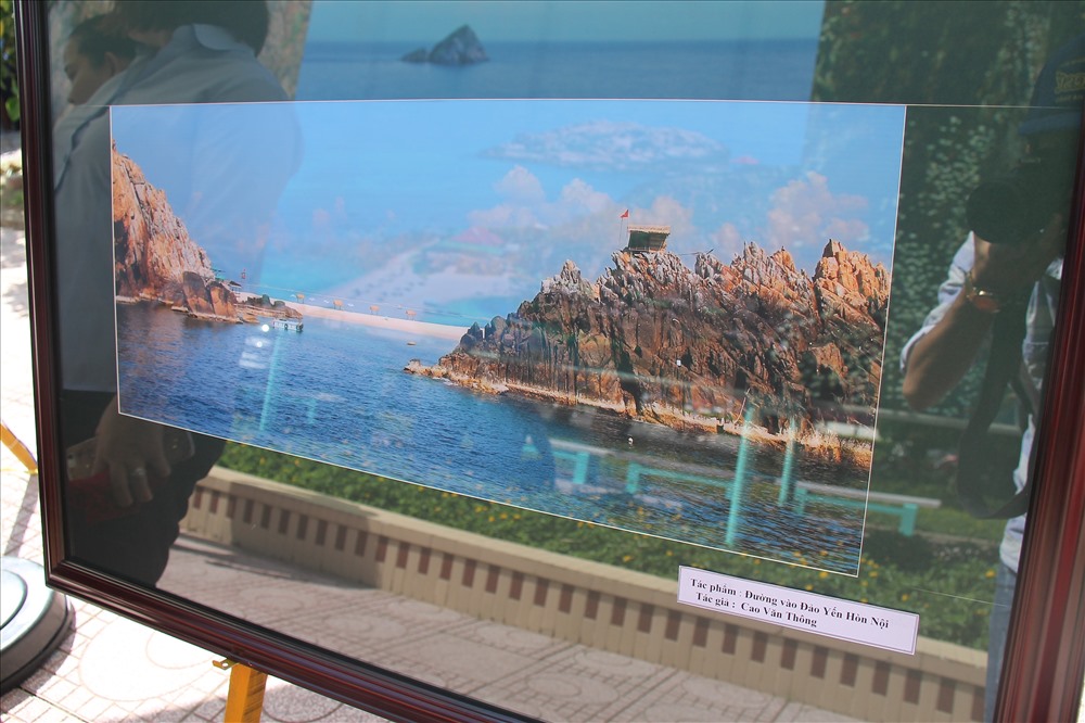 Tác phẩm "Đường vào đảo yến hòn Nội".