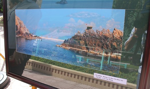 Tác phẩm "Đường vào đảo yến hòn Nội".