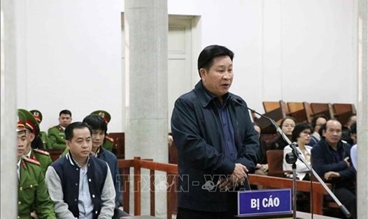 Bị cáo Bùi Văn Thành tại tòa. Ảnh TTXVN. 