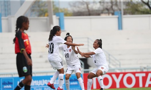 U15 nữ Myanmar đánh bại U15 Timor Leste với tỉ số kỉ lục 26-0 ở giải U15 Đông Nam Á 2019. 