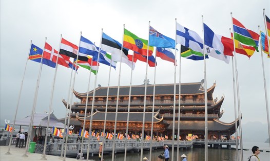 Trung tâm Hội nghị quốc tế Tam Chúc (Ba Sao, Kim Bảng, Hà Nam) - nơi diễn ra Đại lễ Vesak 2019.
