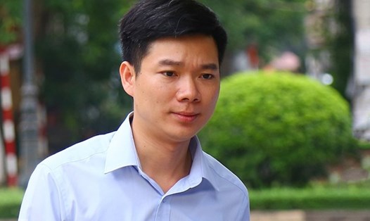 Hoàng Công Lương tại phiên tòa phúc thẩm ngày 13.5.