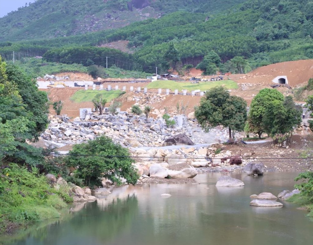 Mặc dù chưa được cấp phép nhưng chủ đầu tư đã cho thi công nhiều hạng mục công trình