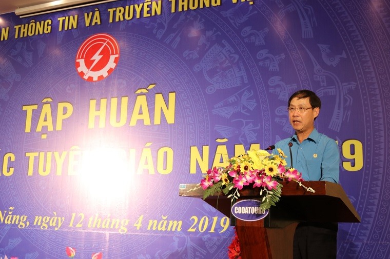 Đồng chí Chu Văn Bình phát biểu Hội nghị. Ảnh: T.G