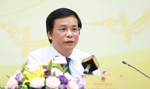 Tổng Thư ký Quốc hội Nguyễn Hạnh Phúc. Ảnh: Ngọc Thắng