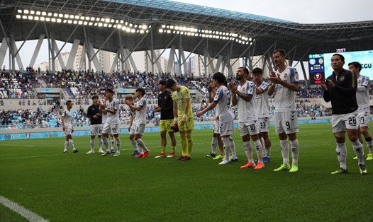 Incheon United của Công Phượng tiếp tục nhận thêm thất bại, qua đó chìm sâu dưới đáy BXH K.League 2019 sau 11 vòng đấu. Ảnh: Incheon FC