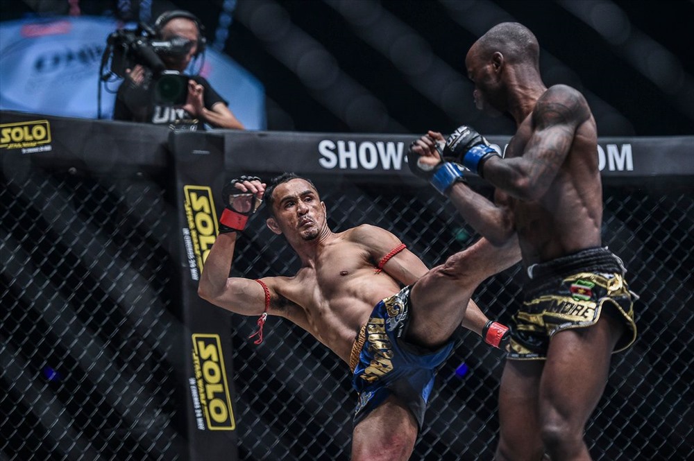 Đai vô địch Muay Thai đầu tiên của Sam-A. Nguồn: One Championship