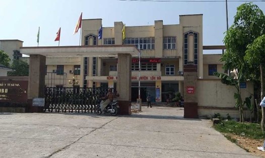 Bệnh viện đa khoa huyện Lộc Hà, nơi ông T. được đưa đến cấp cứu do sốc nhiệt nhưng đã quá muộn.