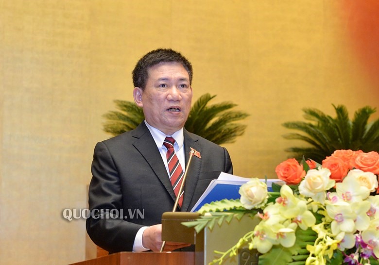 Tổng Kiểm toán Nhà nước Hồ Đức Phớc. Ảnh: Quochoi.vn