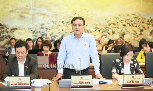 Chủ tịch EVN Dương Quang Thành. Ảnh: Quochoi.vn