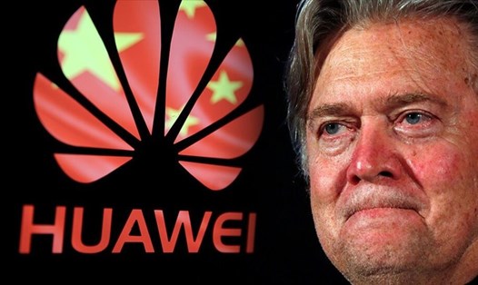 Cựu chiến lược gia trưởng Steve Bannon nói rằng triệt tiêu Huawei quan trọng hơn nhiều lần thỏa thuận thương mại Mỹ-Trung. Ảnh: Reuters