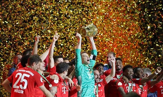 Bayern Munich tiếp tục thể hiện sự thống trị của mình ở bóng đá Đức. Ảnh: Getty Images.