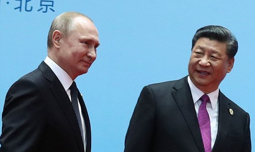 Chủ tịch Trung Quốc Tập Cận Bình gặp Tổng thống Nga Vladimir Putin nhiều hơn bất kỳ nhà lãnh đạo nước ngoài nào khác kể từ khi nắm quyền vào năm 2013. Ảnh: AFP