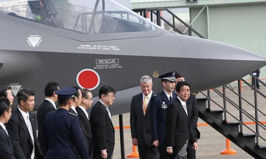 Nhật Bản đặt mua 105 chiếc tiêm kích tàng hình F-35 của Mỹ. Ảnh: AP