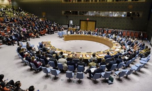 Một phiên họp của Hội đồng Bảo an Liên Hợp Quốc. Ảnh: UN.