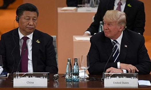 Chủ tịch Trung Quốc Tập Cận Bình và Tổng thống Mỹ Donald Trump. Ảnh: Getty Images