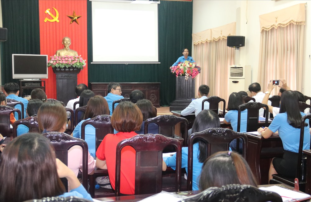 Toàn cảnh buổi tập huấn.