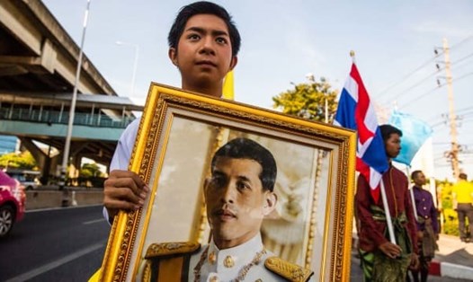 Lễ đăng quang của Nhà vua Thái Lan Rama X sẽ diễn ra trong 3 ngày 4-6.5. Ảnh: Getty. 