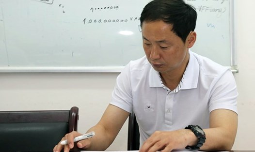 Ông Kim HanYoon-  trợ lý mới của HLV Park Hang-seo. Ảnh: VFF 