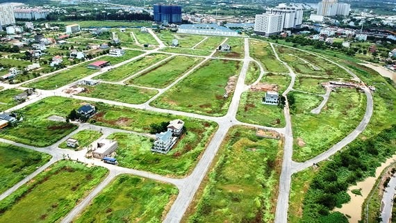 Đất nền đang được tìm kiếm rất nhiều trên thị trường trực tuyến. Ảnh Cao Thăng.