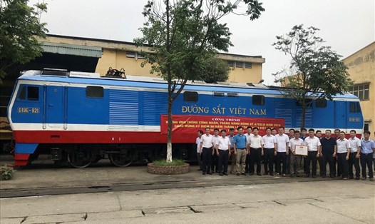 Công đoàn Xí nghiệp đầu máy Hà Nội khánh thành công trình chào mừng 90 năm thành lập Công đoàn Việt Nam