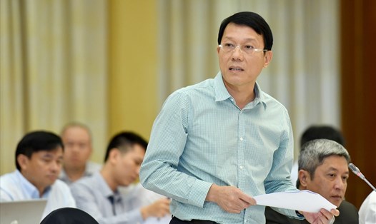 Trung tướng Lương Tam Quang - Chánh Văn phòng, Người phát ngôn Bộ Công an. Ảnh: Chính phủ