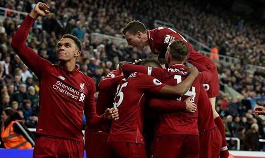 Liverpool đã có thắng lợi quan trọng trước Newcastle. Ảnh: Getty Images.