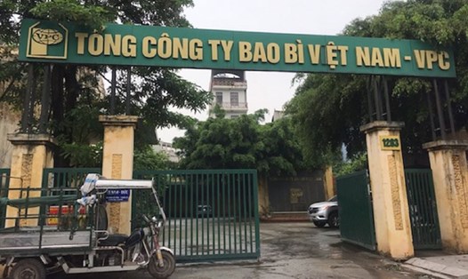 Trụ sở Cty CP Bao bì Việt Nam tại 1283 Giải Phóng (phường Hoàng Liệt, quận Hoàng Mai, Hà Nội).