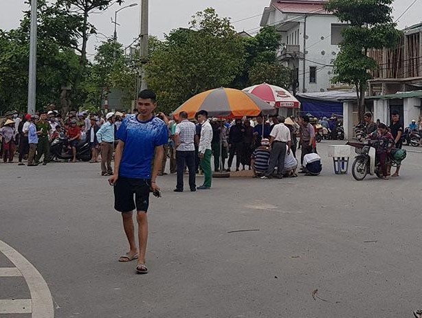 Hiện trường vụ tai nạn