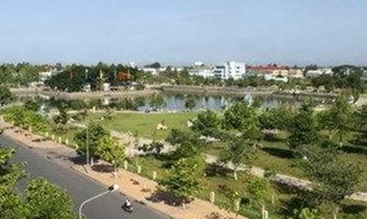 Công viên Văn Miếu, TP Cao Lãnh.