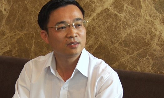 Ông Lê Hoàng Anh Tuấn trong buổi trao đổi với PV Lao Động.