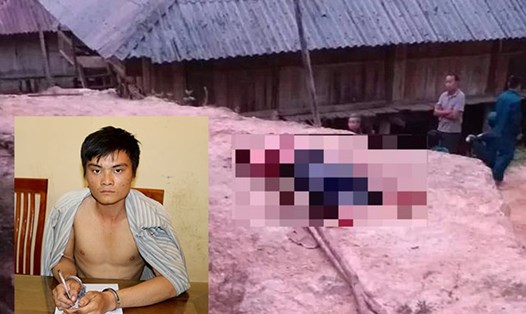 Hiện trường người phụ nữ nghi bị hàng xóm sát hại lúc rạng sáng ở Điện Biên.