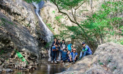 Các tour du lịch của Huy thường tổ chức tại vườn quốc gia. Ảnh: NVCC.