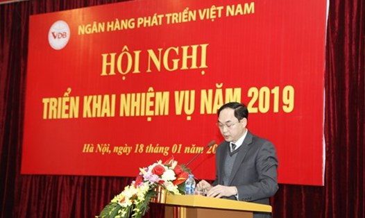 Ông Đào Quang Trường, thành viên hội đồng quản trị, được bổ nhiệm giữ chức Tổng giám đốc VDB kể từ ngày 7.6. Ảnh VDB