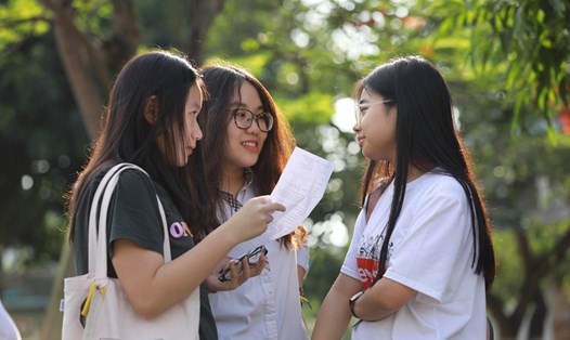 Thí sinh dự thi lớp 10 tại Hà Nội. Ảnh: Hải Nguyễn