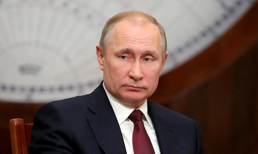 Tổng thống Nga Vladimir Putin. Ảnh: 112