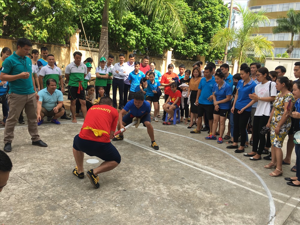 CNVCLĐ tích cực tham gia Hội thao lần thứ VI năm 2019. Ảnh: B.N