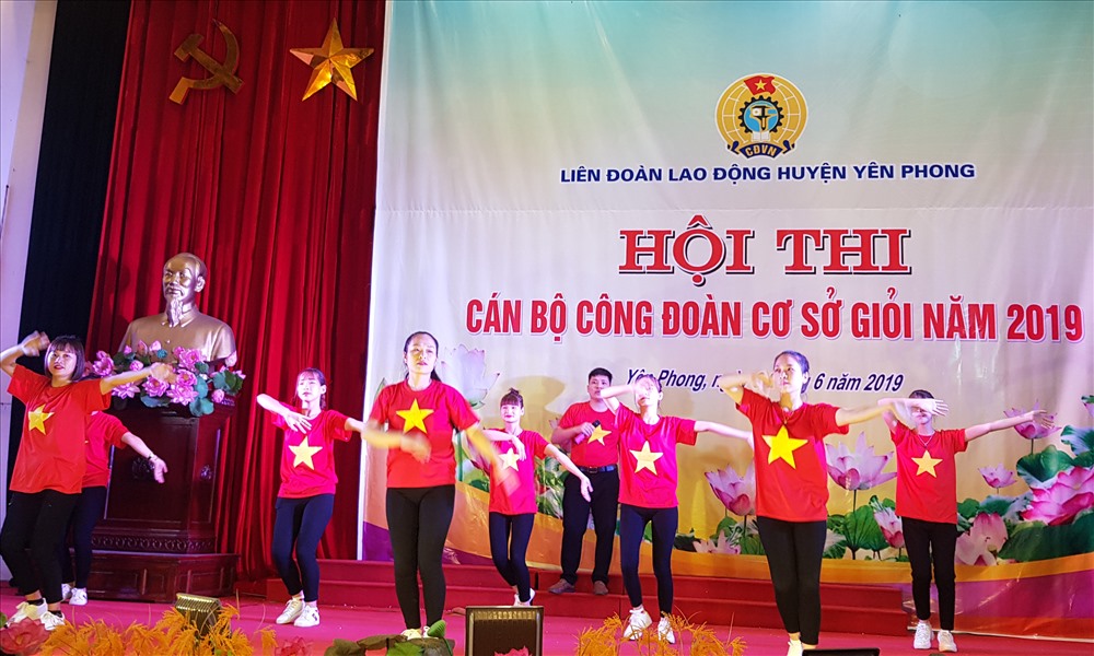 Một tiết mục tại Hội thi.