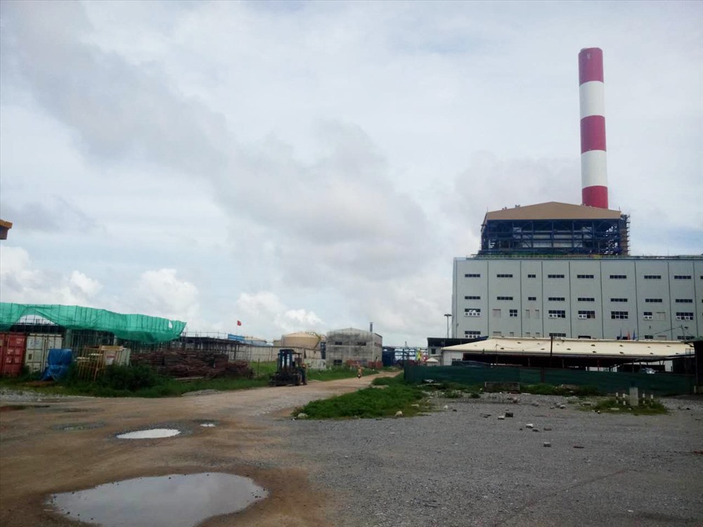 Dư án Nhà máy Nhiệt điện Thái Bình 2 - công trình điển hình của việc chậm tiến độ và những bê bối xung quanh quá trình thực hiện. Ảnh: Đ.T